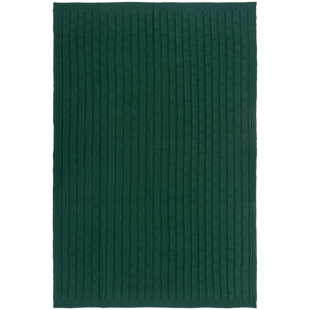 Плед Trenza, зеленый — изображение 5