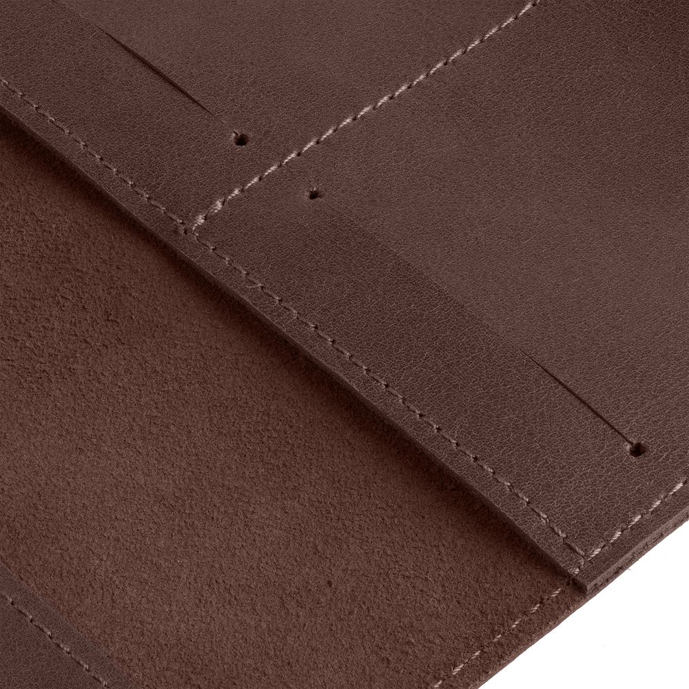 Обложка для паспорта Apache, ver.2, темно-коричневая — изображение 6