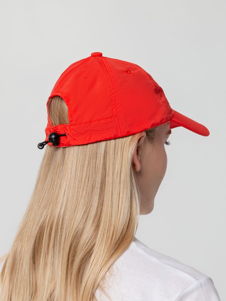 Бейсболка складная Ben Lomond, красная — изображение 10