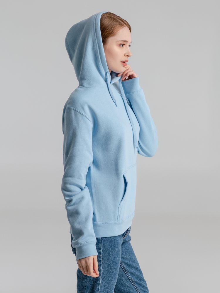 Толстовка с капюшоном Slam 320, голубая — изображение 11