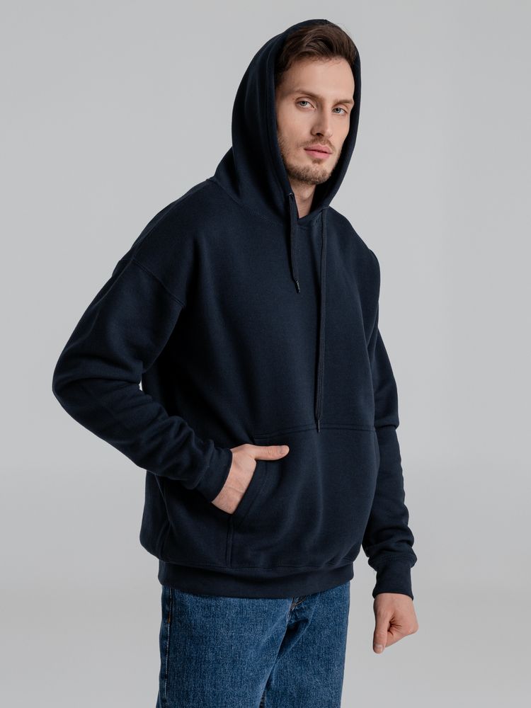 Толстовка с капюшоном Slam 320, темно-синяя — изображение 7