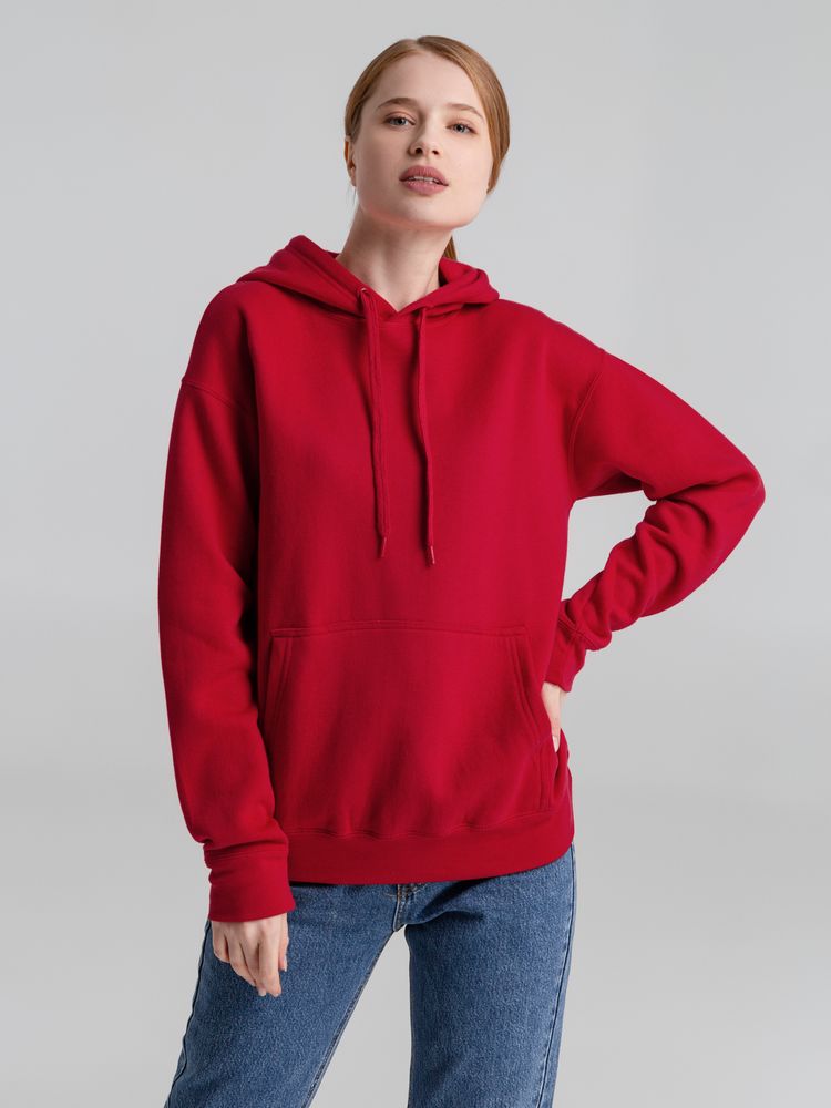 Толстовка с капюшоном Slam 320, бирюзовая — изображение 8