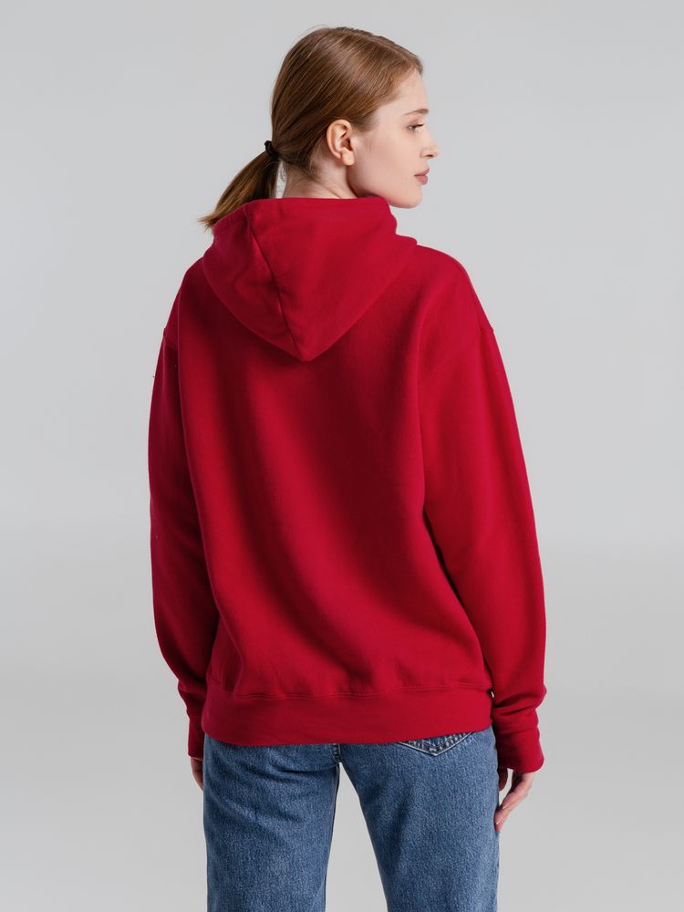 Толстовка с капюшоном Slam 320, бирюзовая — изображение 9