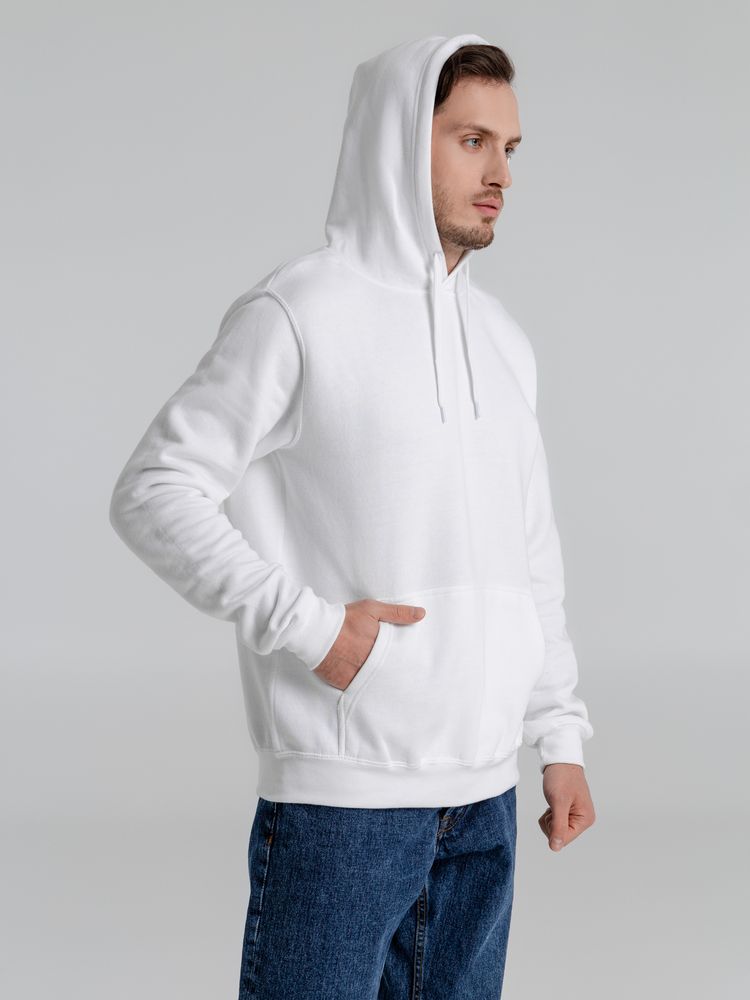 Толстовка с капюшоном Slam 320, белая — изображение 7