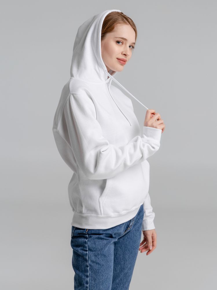 Толстовка с капюшоном Slam 320, белая — изображение 10