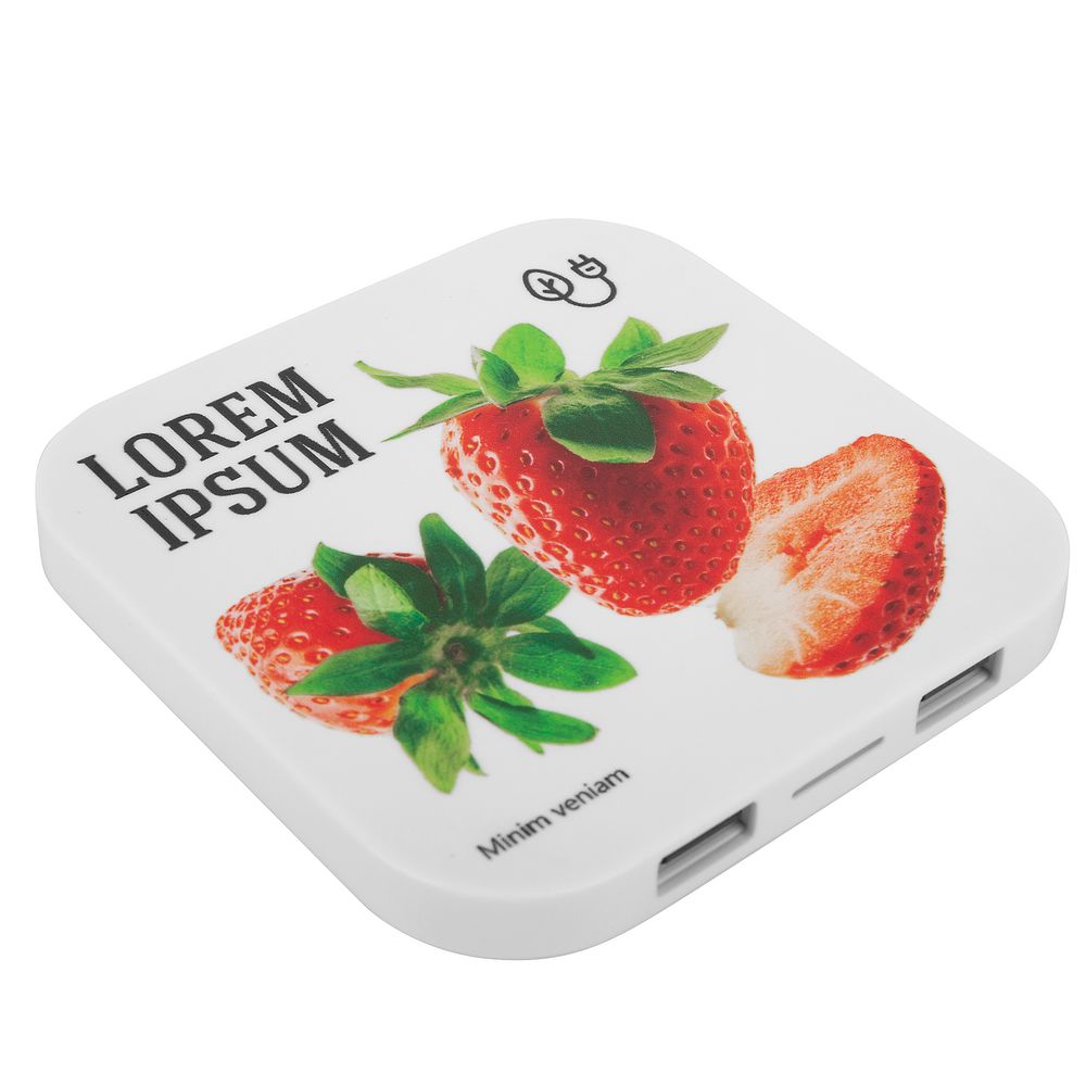 Беспроводное зарядное устройство Interra Plus, белое — изображение 12