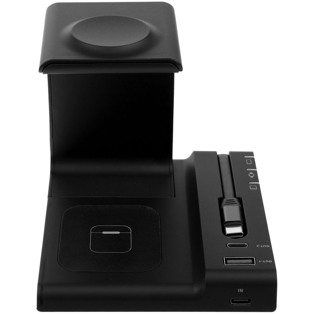 Зарядная станция Tres, черная — изображение 5