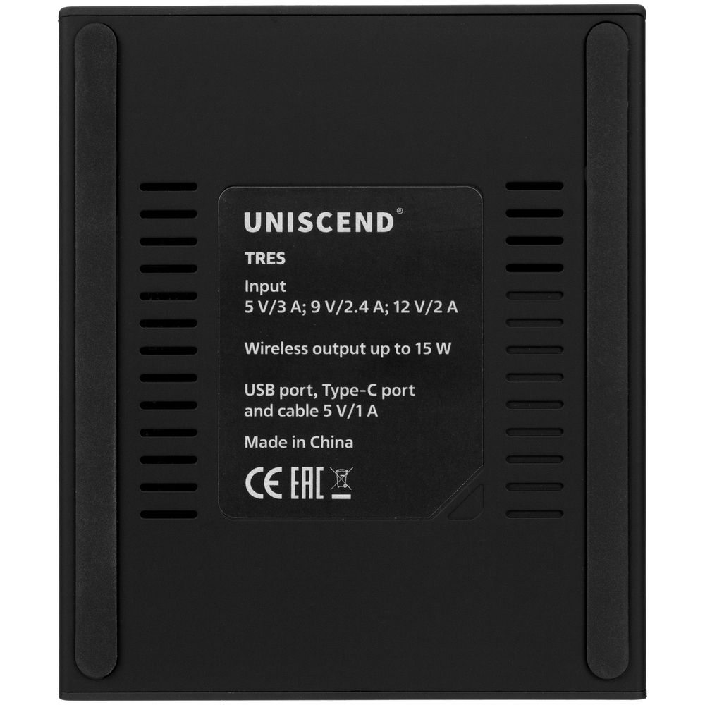 Зарядная станция Tres, черная — изображение 7