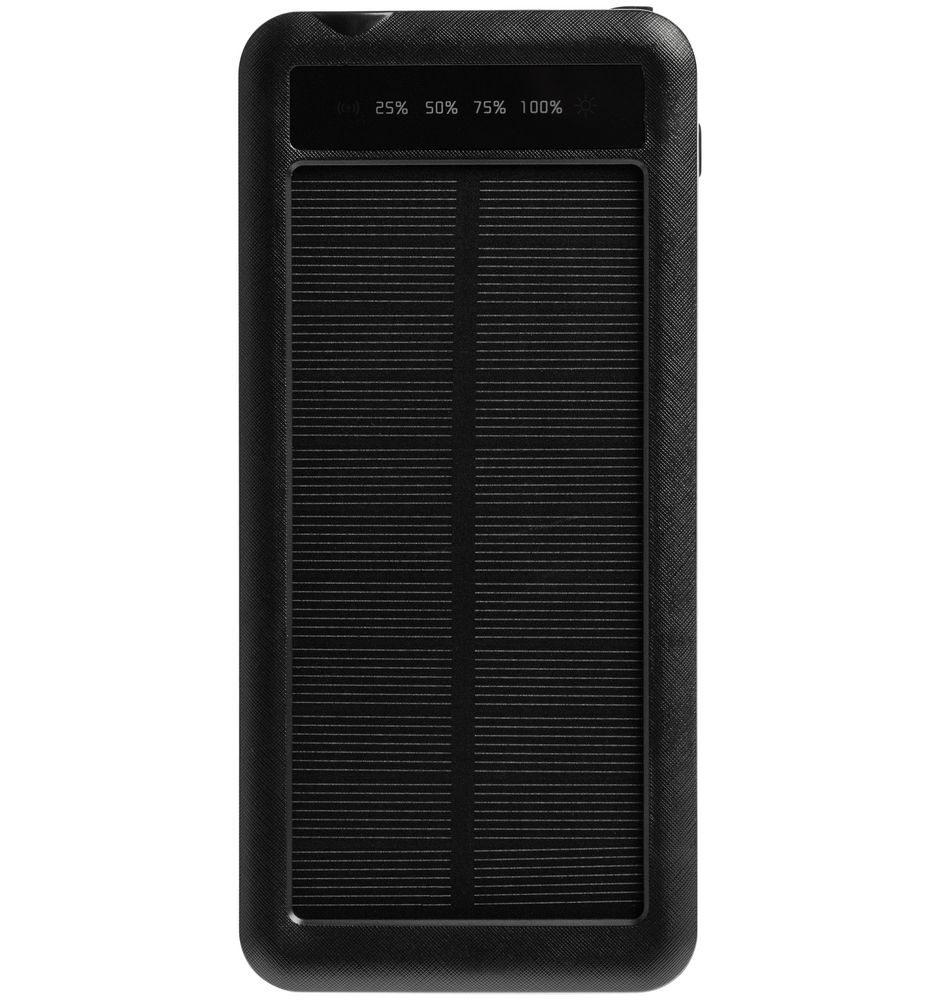 Аккумулятор с беспроводной зарядкой Holiday Maker Wireless, 10000 мАч, синий — изображение 3