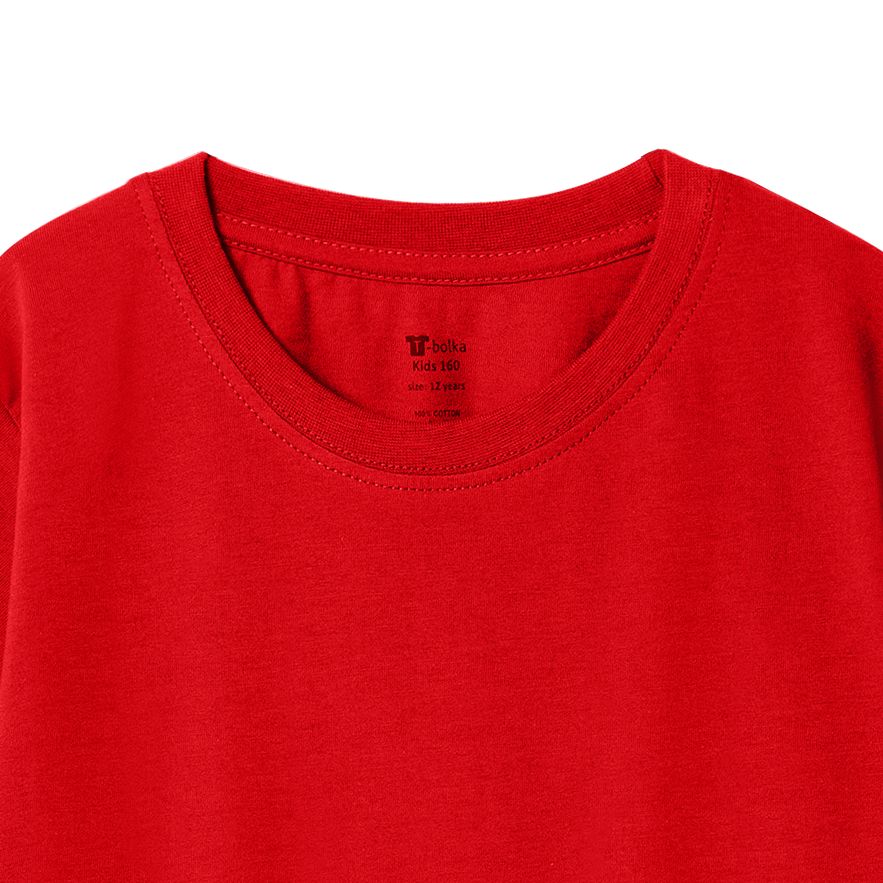 Футболка детская T-Bolka Kids, красная — изображение 4
