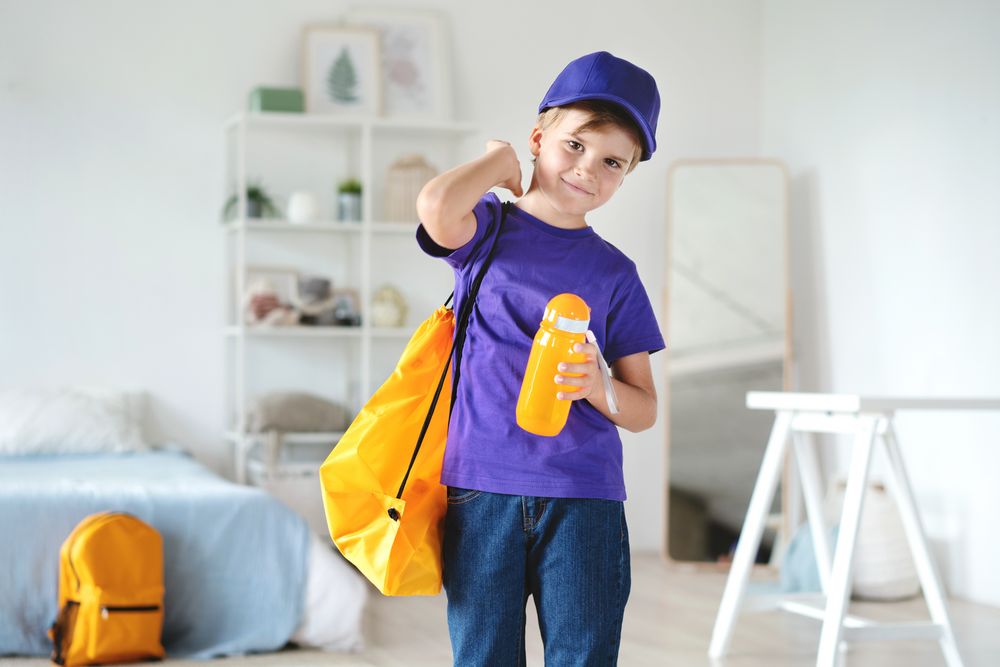 Футболка детская T-Bolka Kids, фиолетовая — изображение 9