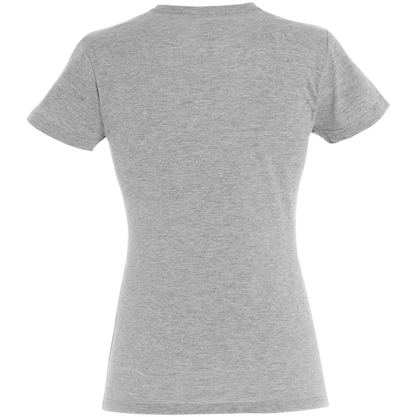 Футболка женская Miss 150, серый меланж — изображение 3