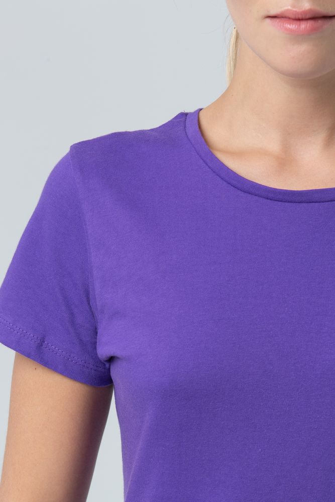 Футболка женская Miss 150, темно-фиолетовая — изображение 8