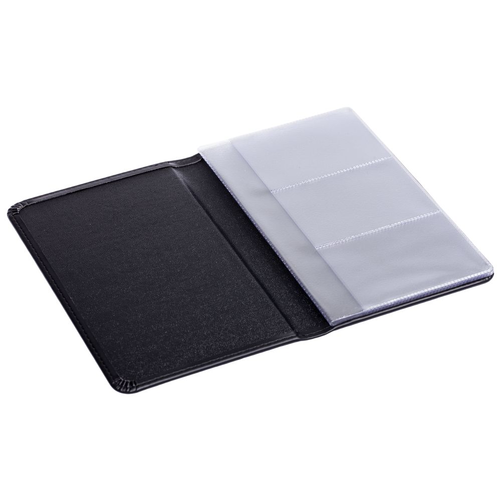 Визитница Brand, черная — изображение 4