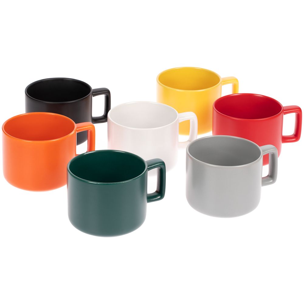 Чашка Jumbo, ver.2, матовая, белая — изображение 6