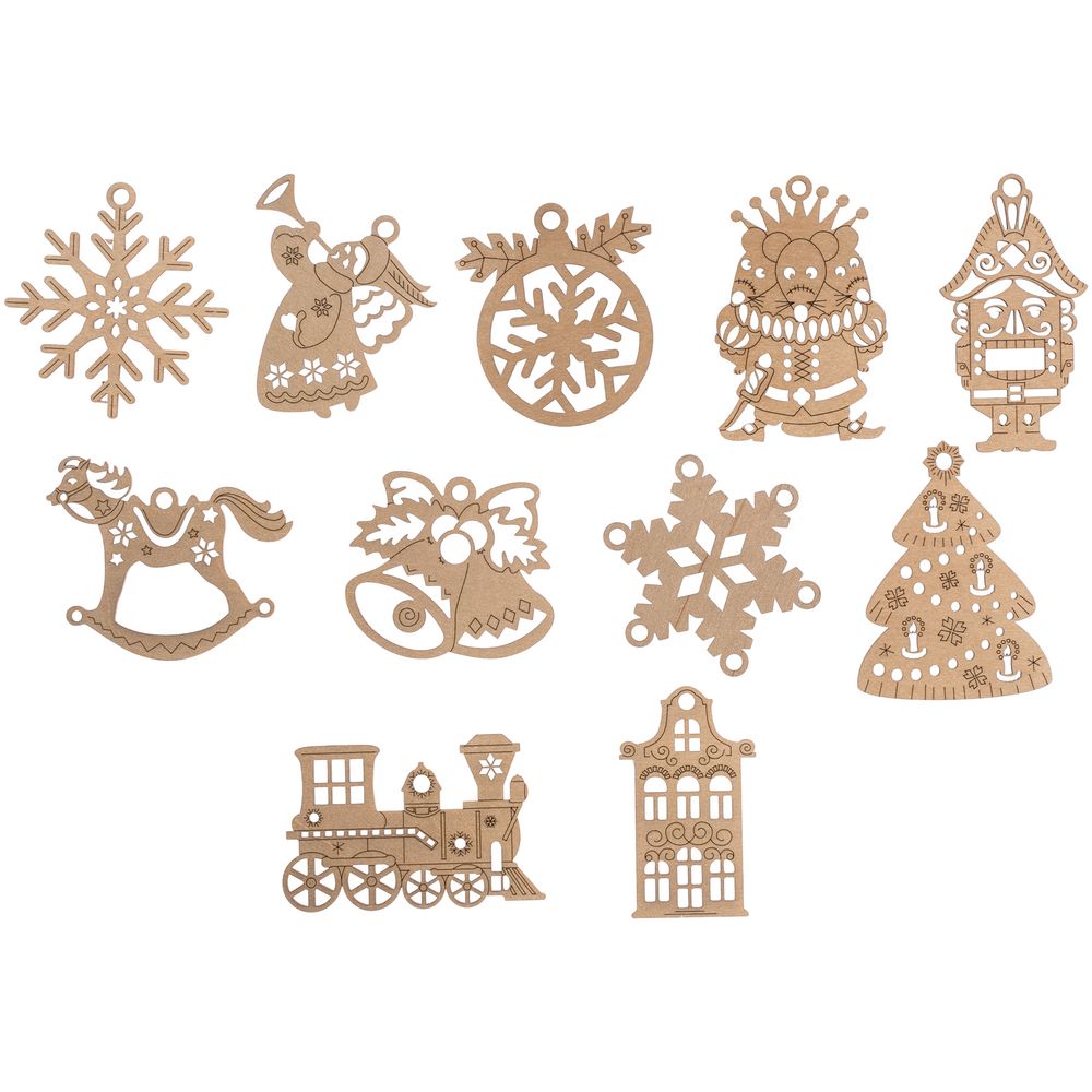 Новогодняя книга «Щелкунчик» с подвесками — изображение 12