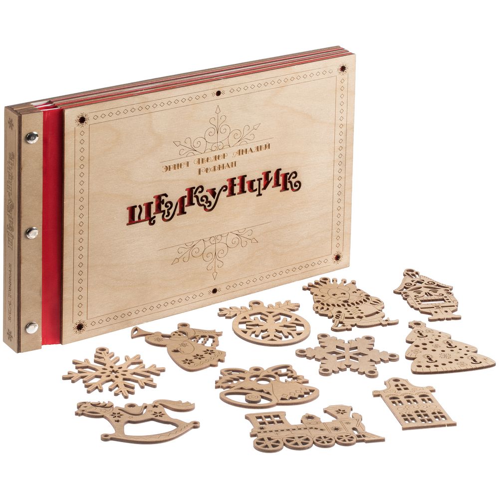 Новогодняя книга «Щелкунчик» с подвесками — изображение 3