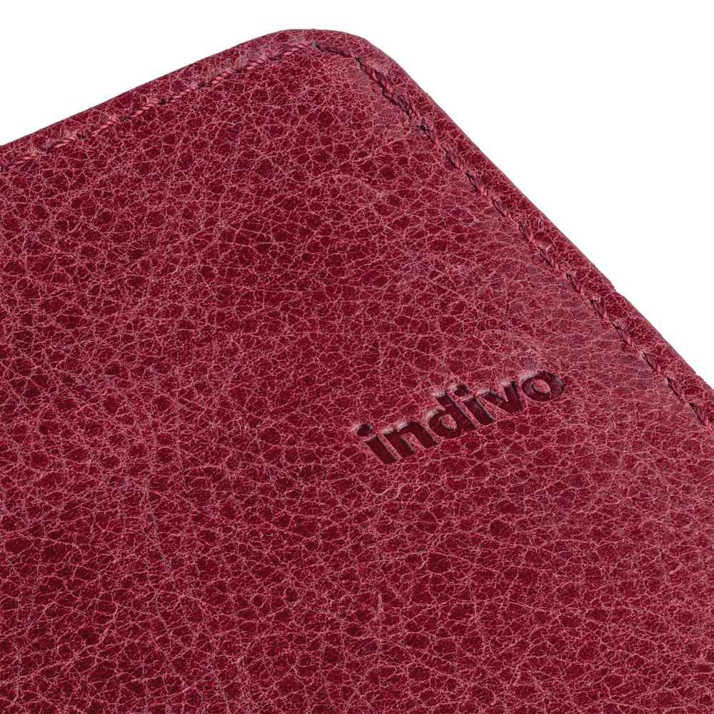 Портмоне inCase, серое с бордовым — изображение 7