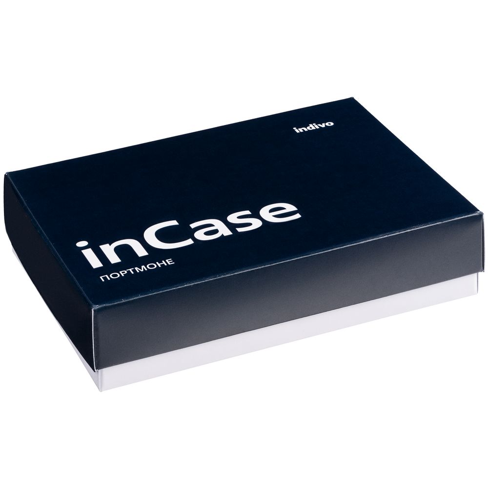 Портмоне inCase, серое с бордовым — изображение 8