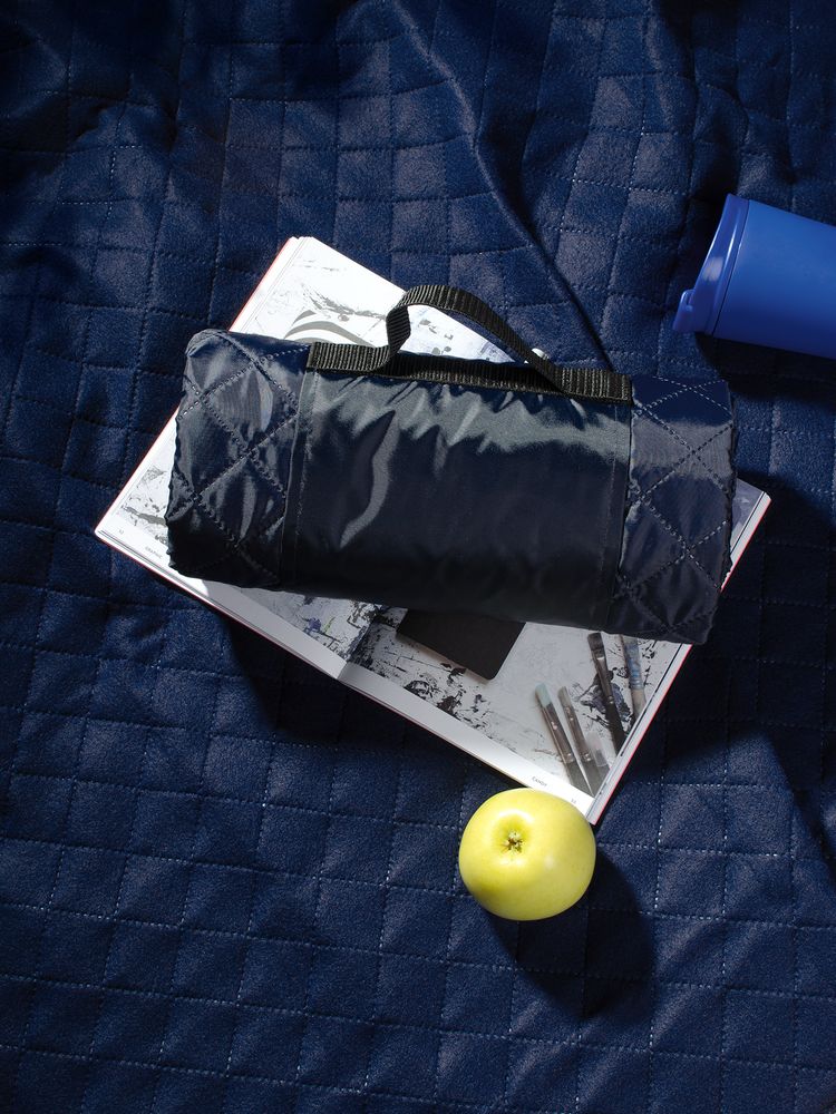 Плед для пикника Comfy, синий — изображение 6