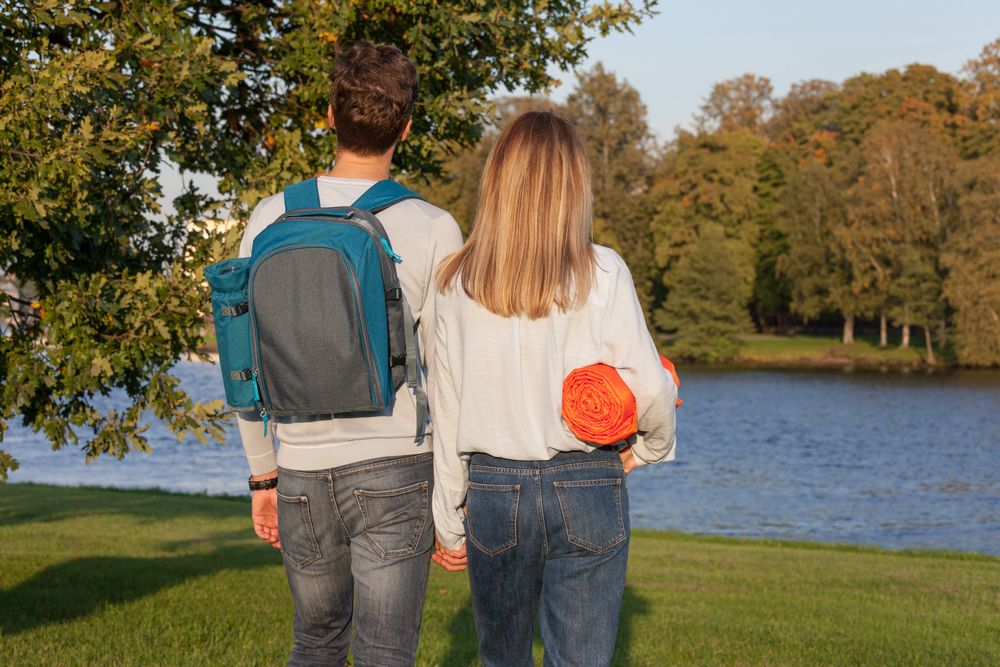 Плед для пикника Comfy, красный — изображение 12