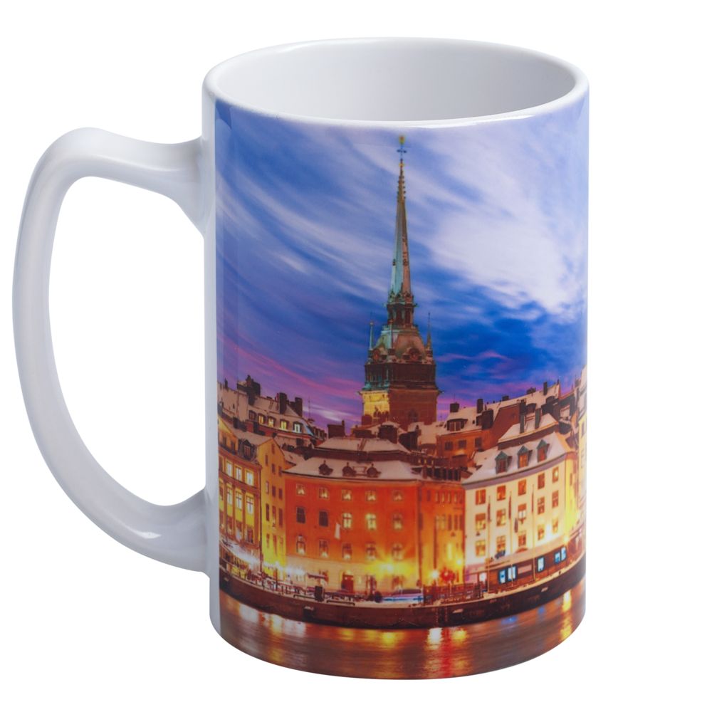 Кружка Pixie для сублимационной печати, белая — изображение 4