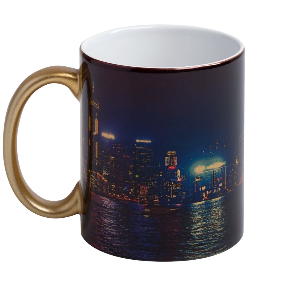 Кружка Ore для сублимационной печати, золотистая — изображение 4