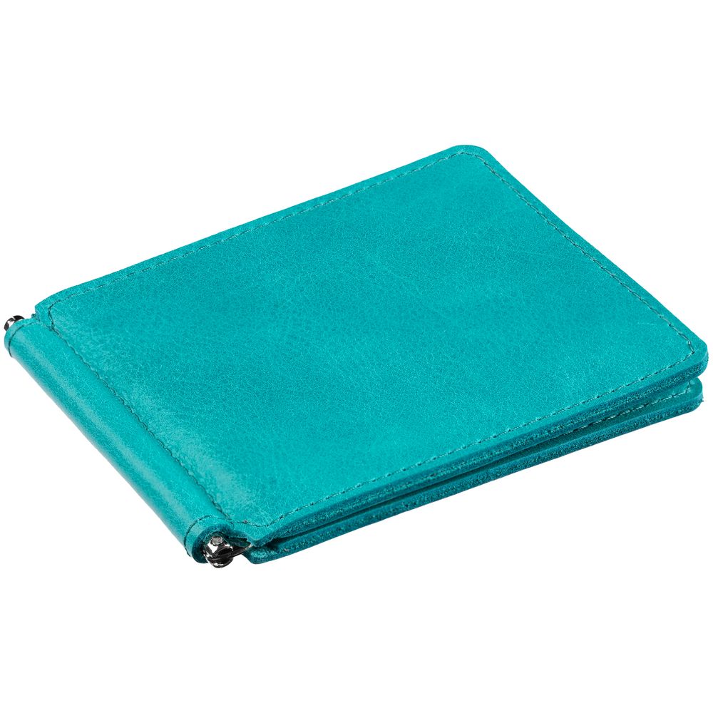 Зажим для купюр Apache, бирюзовый — изображение 6