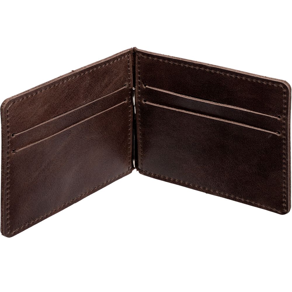 Зажим для купюр Apache, темно-коричневый — изображение 6