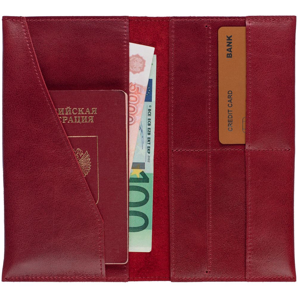 Дорожный органайзер Apache, темно-красный — изображение 4