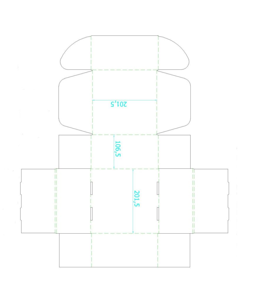 Коробка Medio, крафт — изображение 5