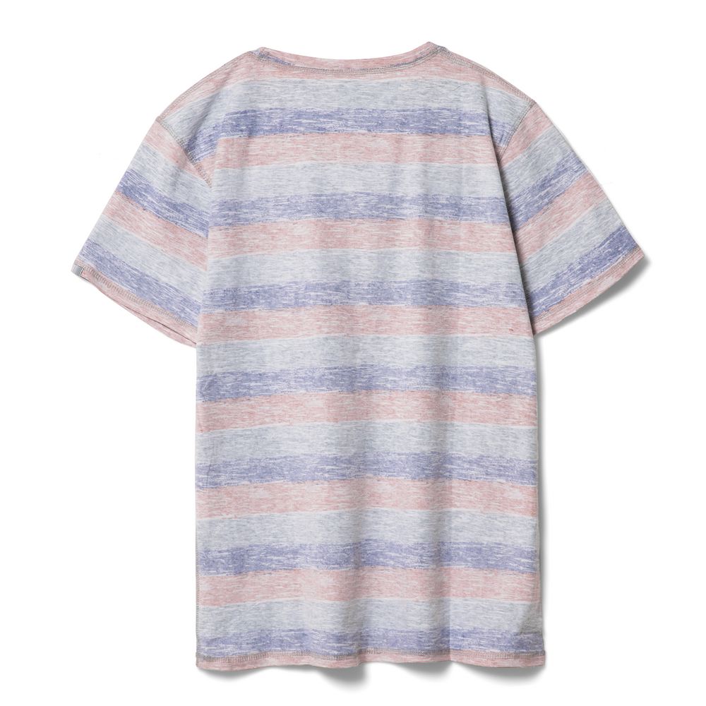 Футболка мужская Rayet двусторонняя, оранжевая с фиолетовым — изображение 4