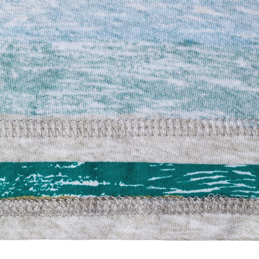 Футболка мужская Rayet двусторонняя, голубая с зеленым — изображение 9