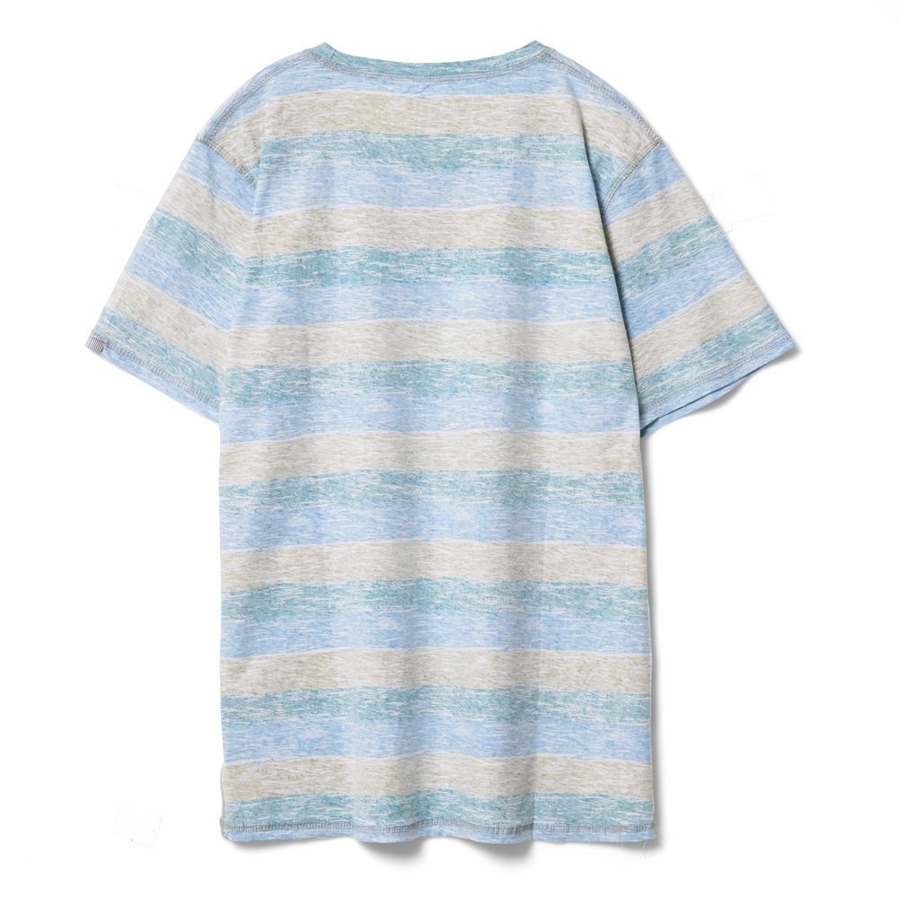 Футболка мужская Rayet двусторонняя, голубая с зеленым — изображение 4