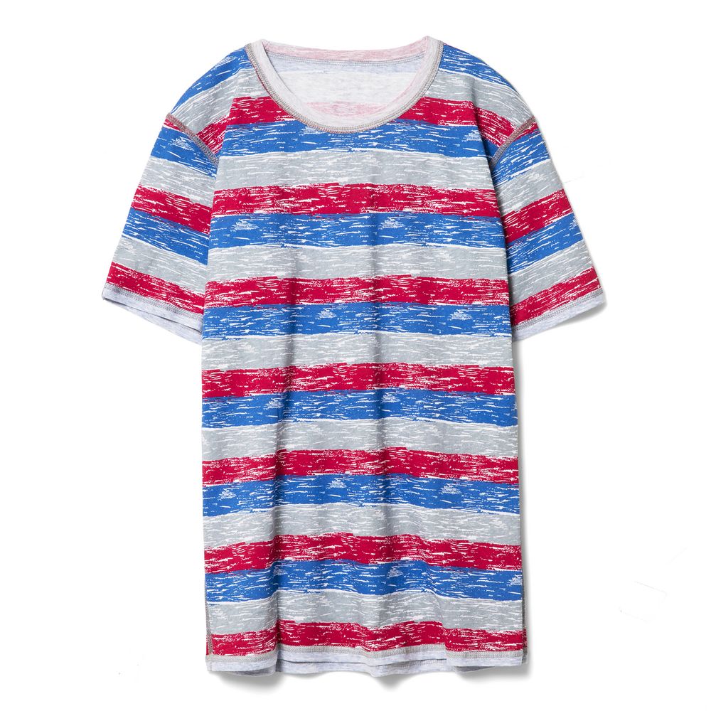 Футболка мужская Rayet двусторонняя, красная с синим — изображение 5