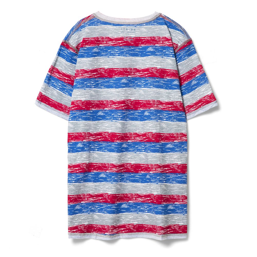 Футболка мужская Rayet двусторонняя, красная с синим — изображение 6