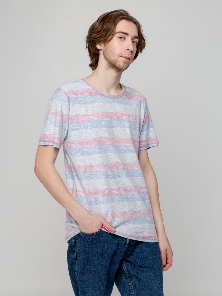 Футболка мужская Rayet двусторонняя, красная с синим — изображение 10