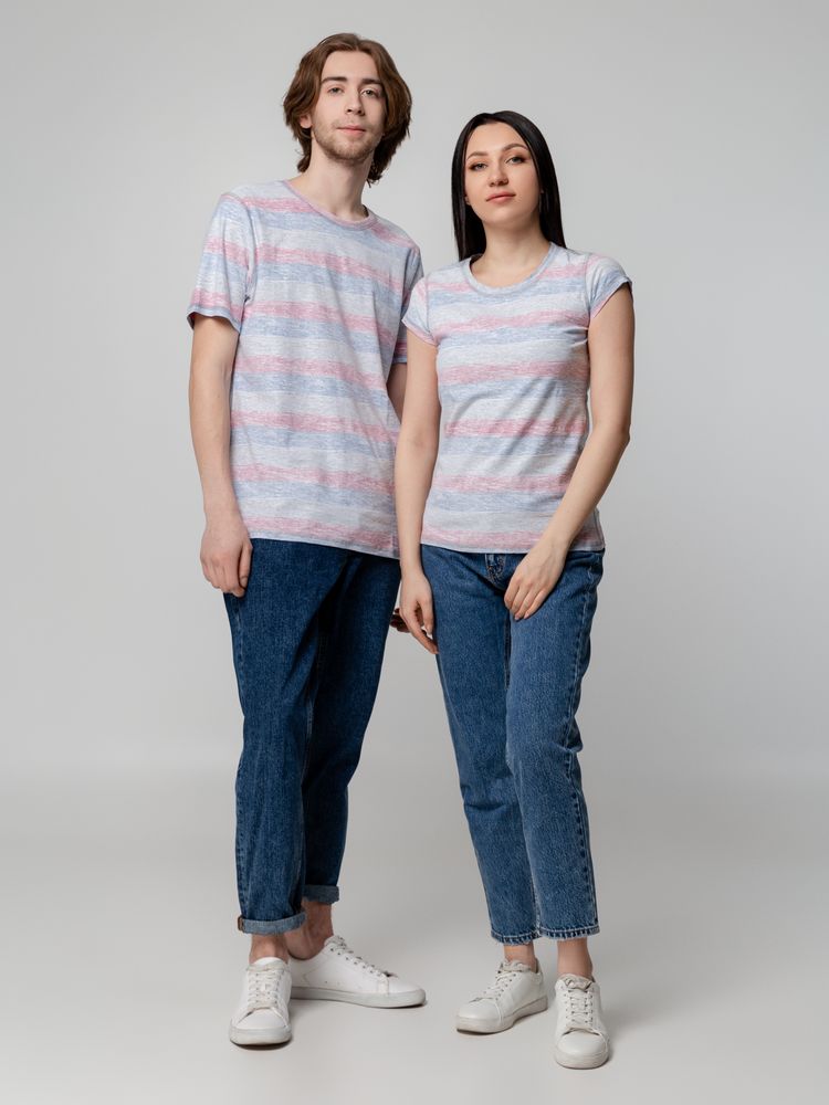 Футболка мужская Rayet двусторонняя, красная с синим — изображение 12