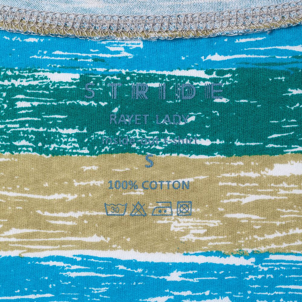 Футболка женская Rayet Lady двусторонняя, голубая с зеленым — изображение 7