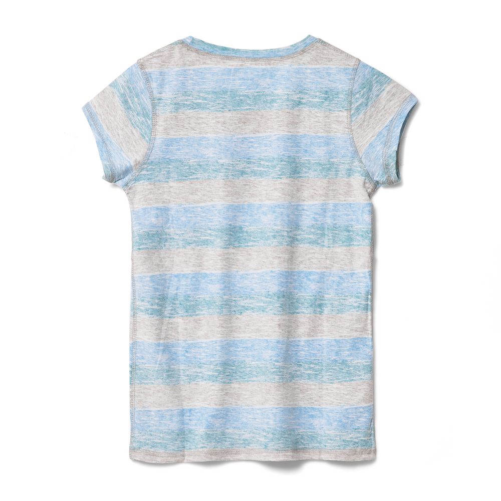 Футболка женская Rayet Lady двусторонняя, голубая с зеленым — изображение 4