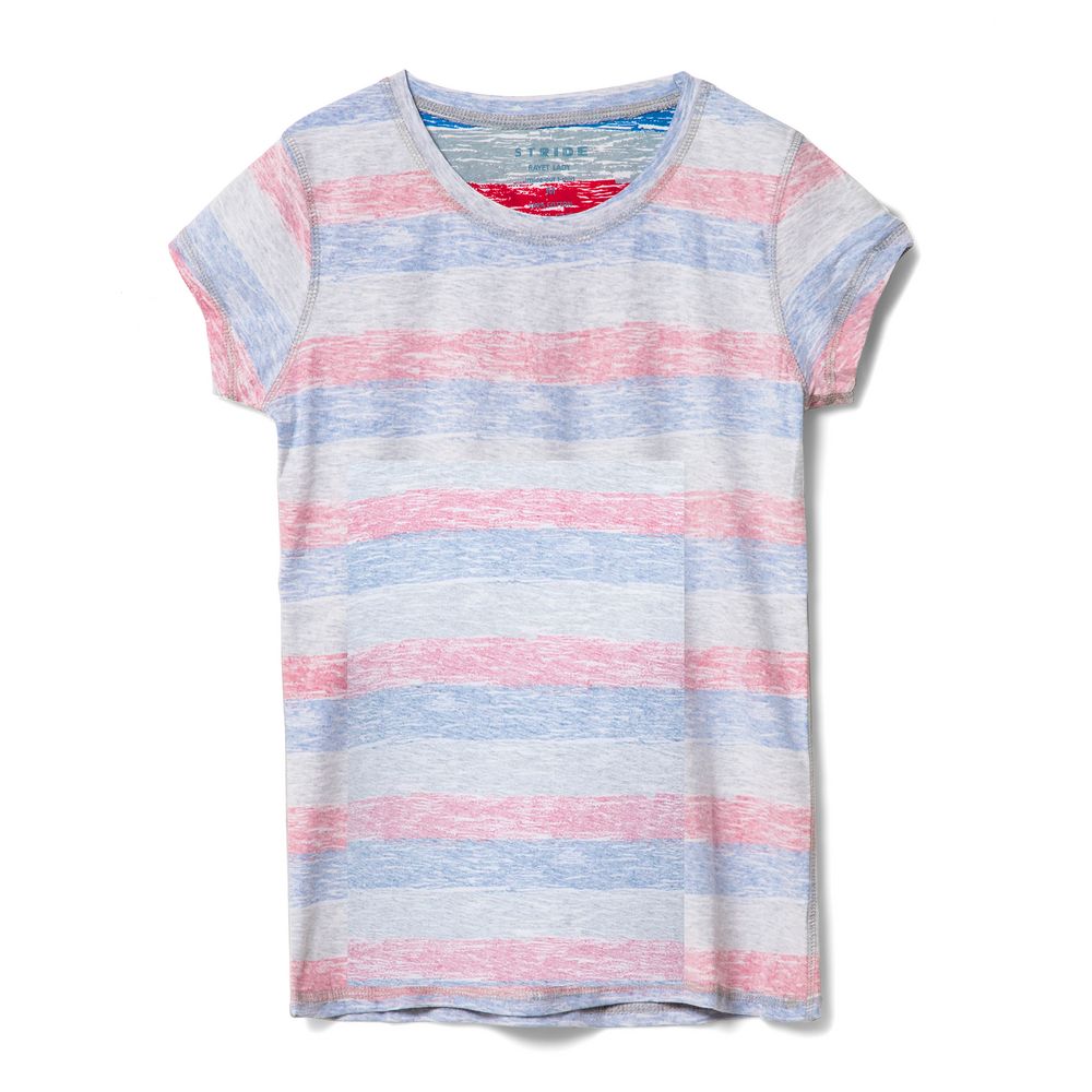 Футболка женская Rayet Lady двусторонняя, красная с синим — изображение 3