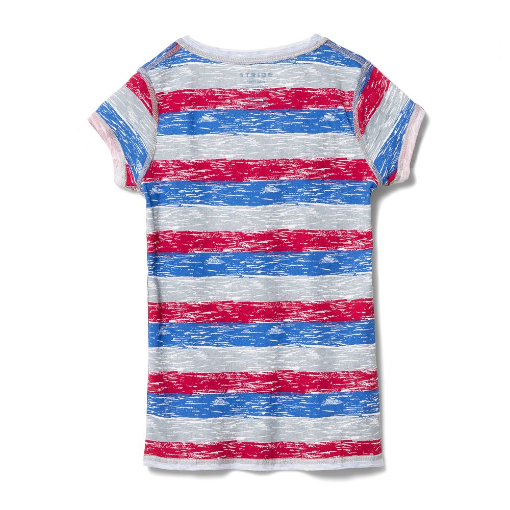 Футболка женская Rayet Lady двусторонняя, красная с синим — изображение 6