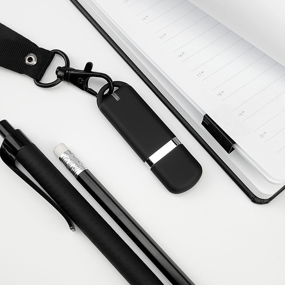 Флешка Memo, 16 Гб, черная — изображение 4