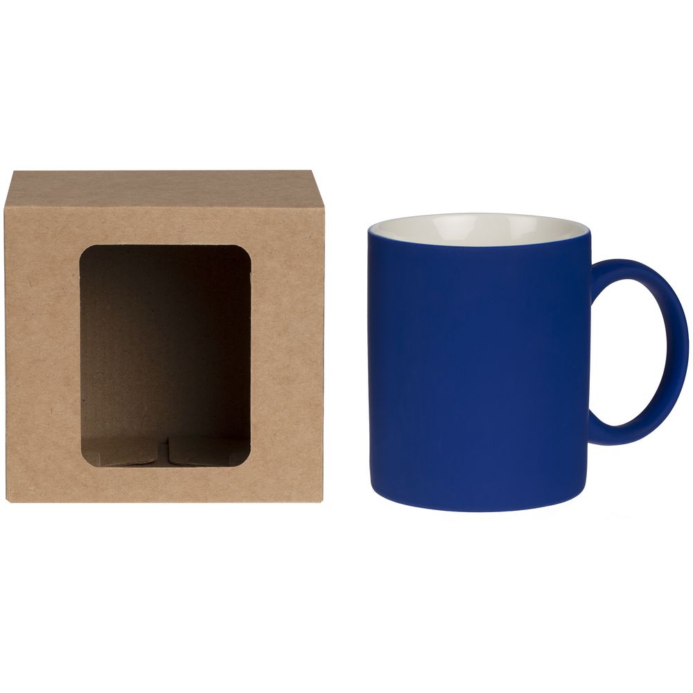 Коробка с окном для кружки Window, ver.2, крафт — изображение 3