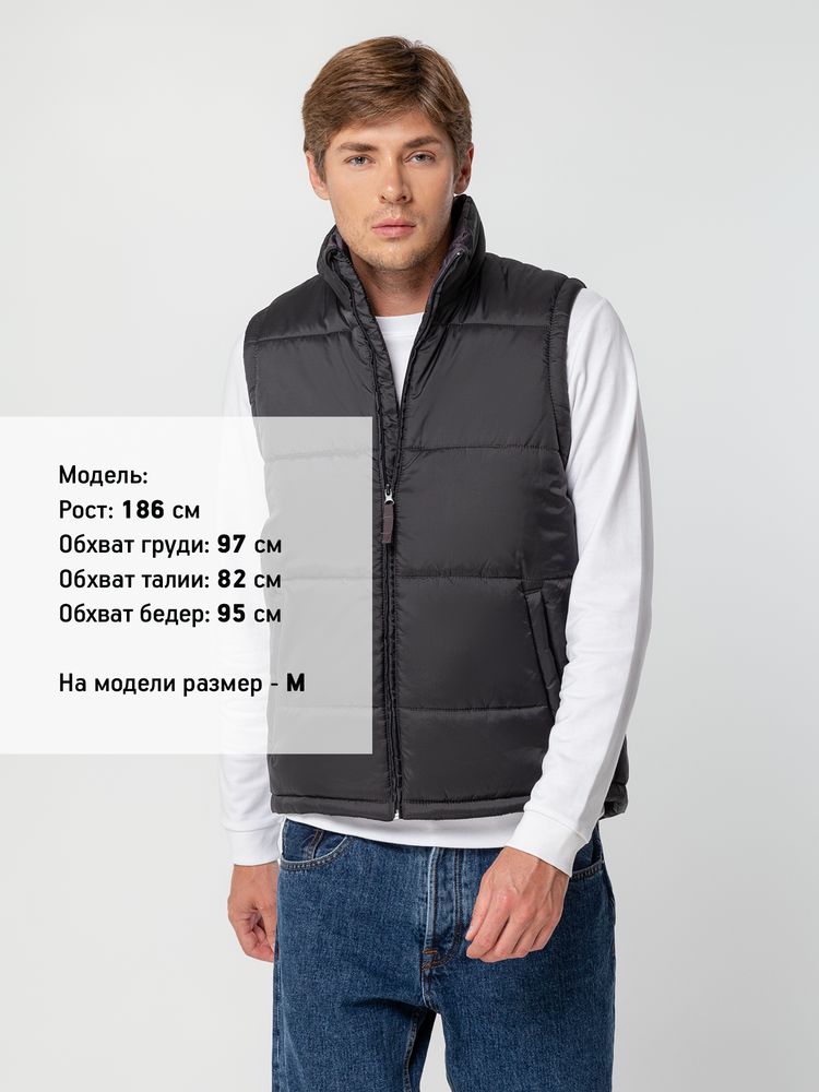 Жилет Warm, темно-серый — изображение 7