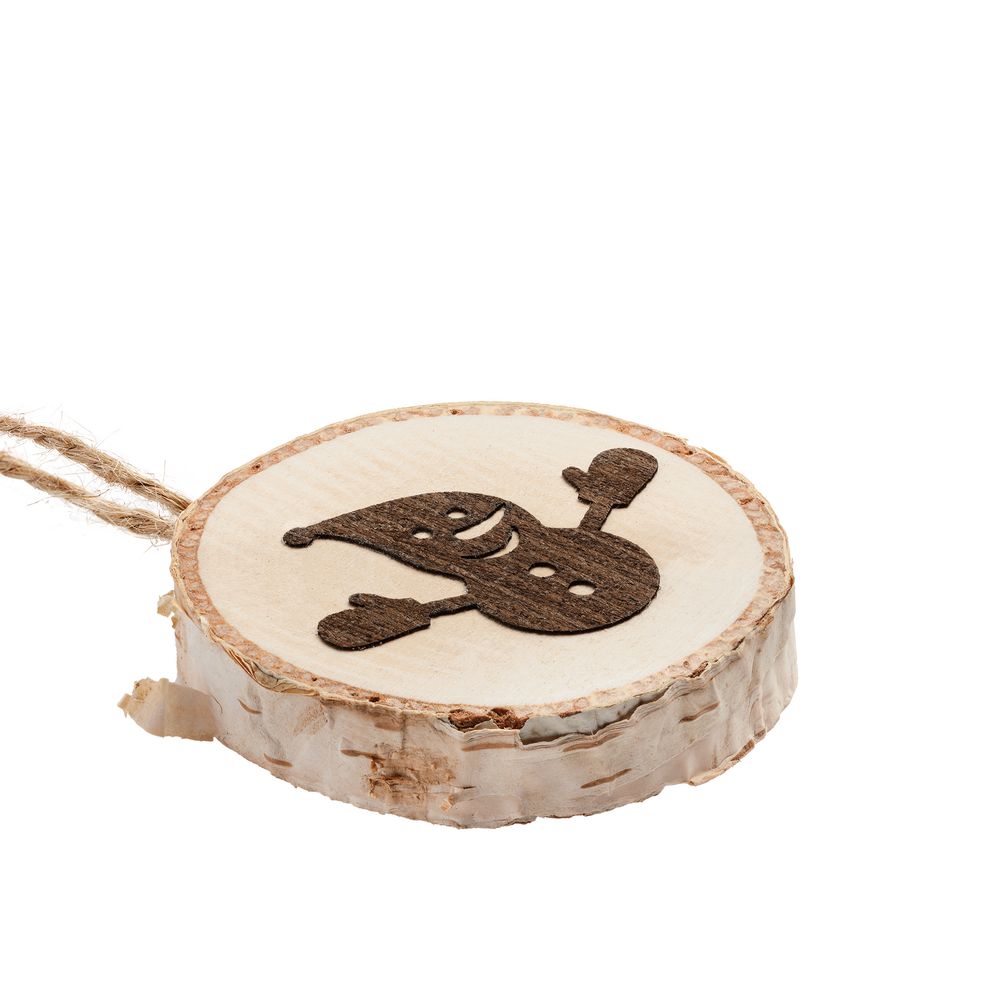 Подвеска Logger, малая, со снеговиком — изображение 3