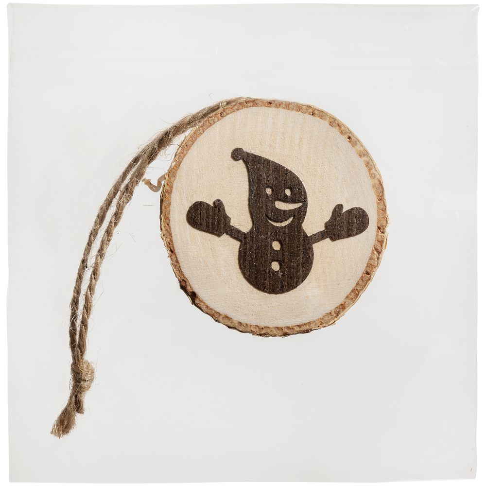 Подвеска Logger, малая, со снеговиком — изображение 7