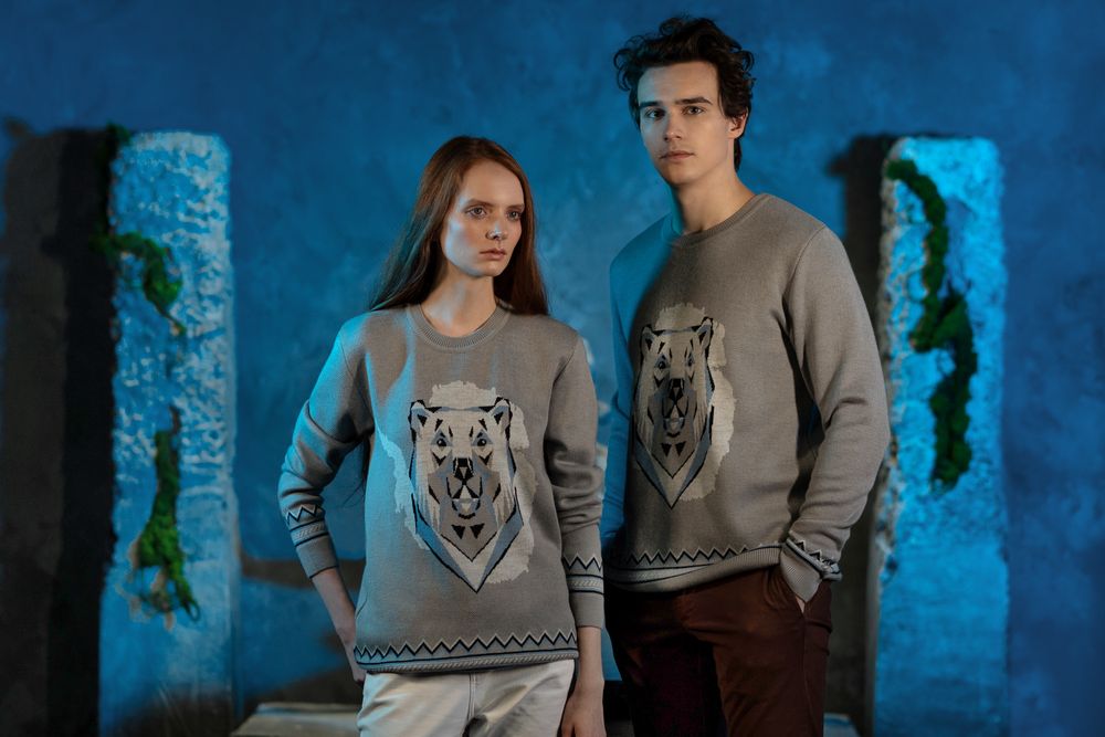 Джемпер Totem Bear, серый — изображение 9