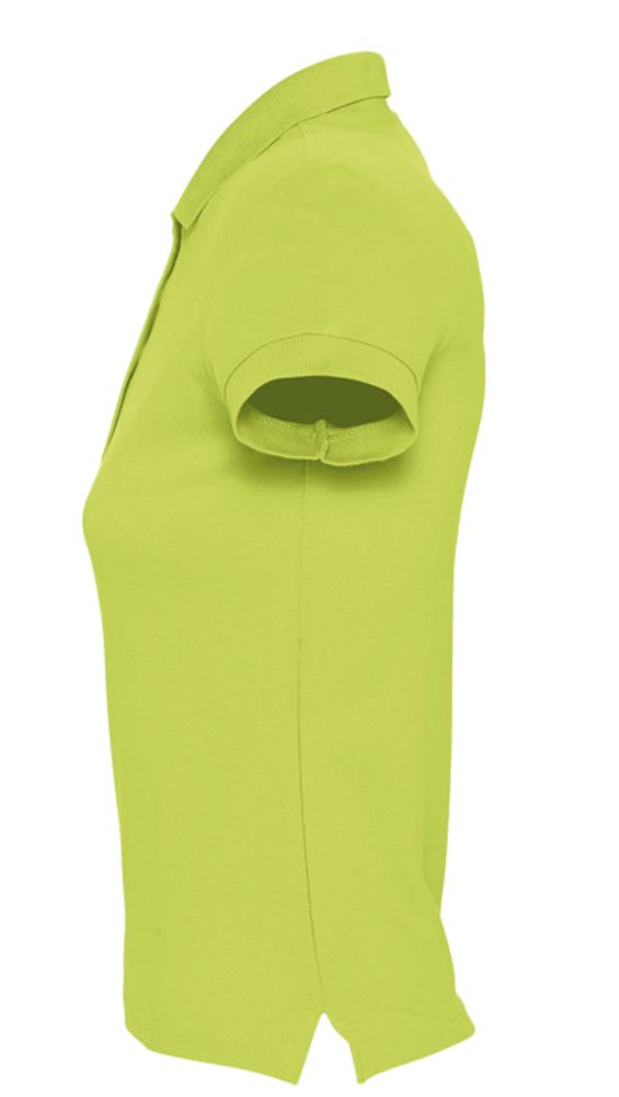 Рубашка поло женская Passion 170, зеленое яблоко — изображение 4