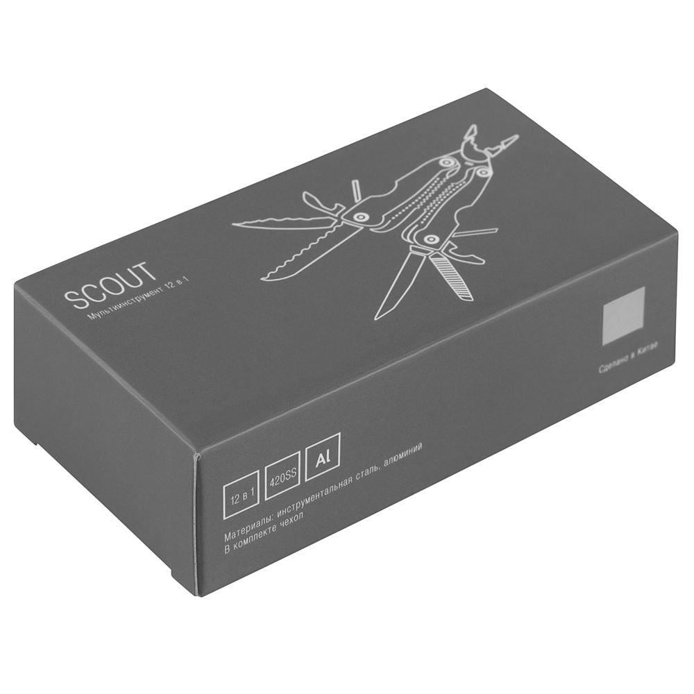 Мультитул Scout, серебристый — изображение 7